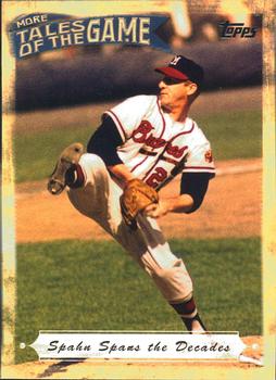 2010 Topps Update - More Tales of the Game #MTOG-11 Spahn Spans the Decades Front